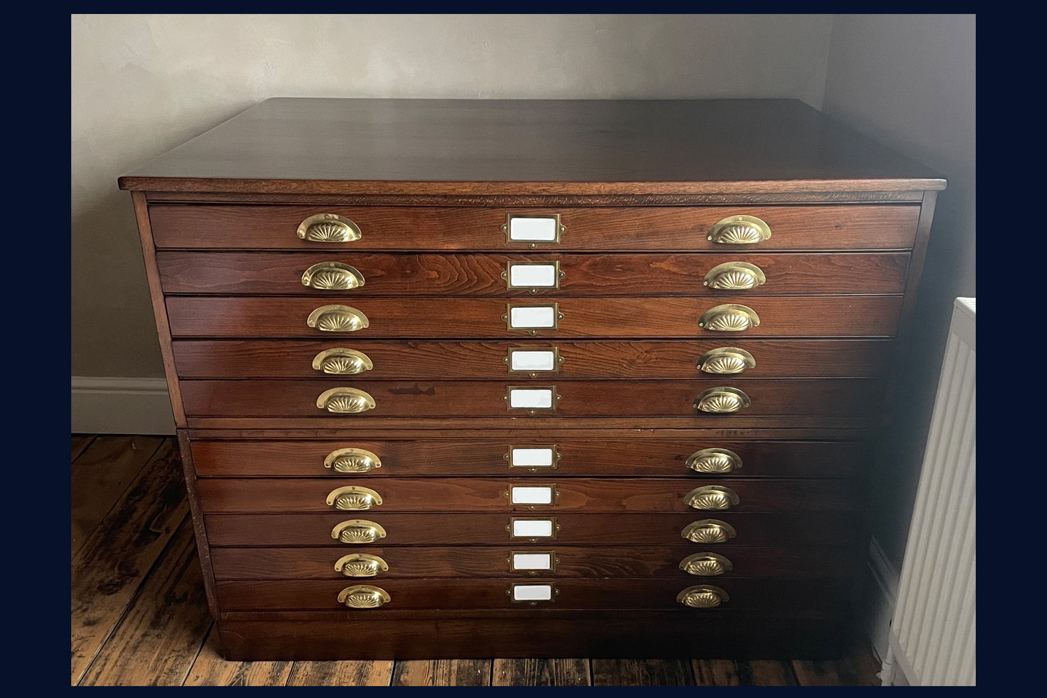 Wonderland Furniture Collection: Antique Mahogany Plan Chest