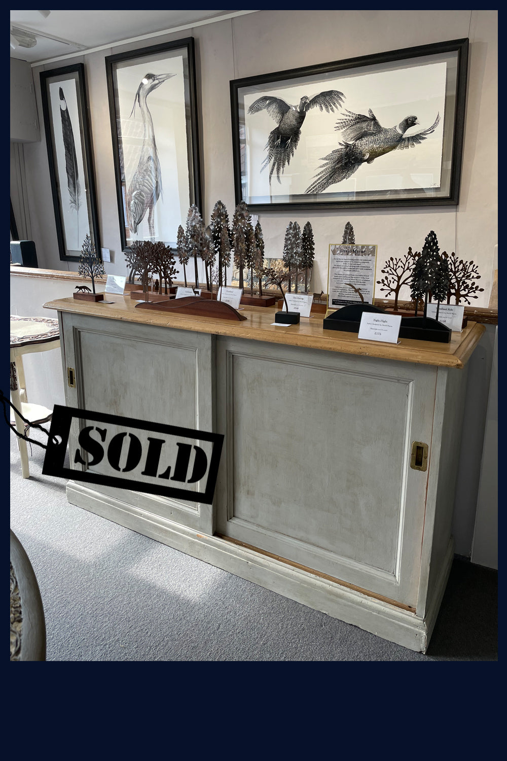 SOLD Wonderland Collection: Antique Sideboard with Great Storage