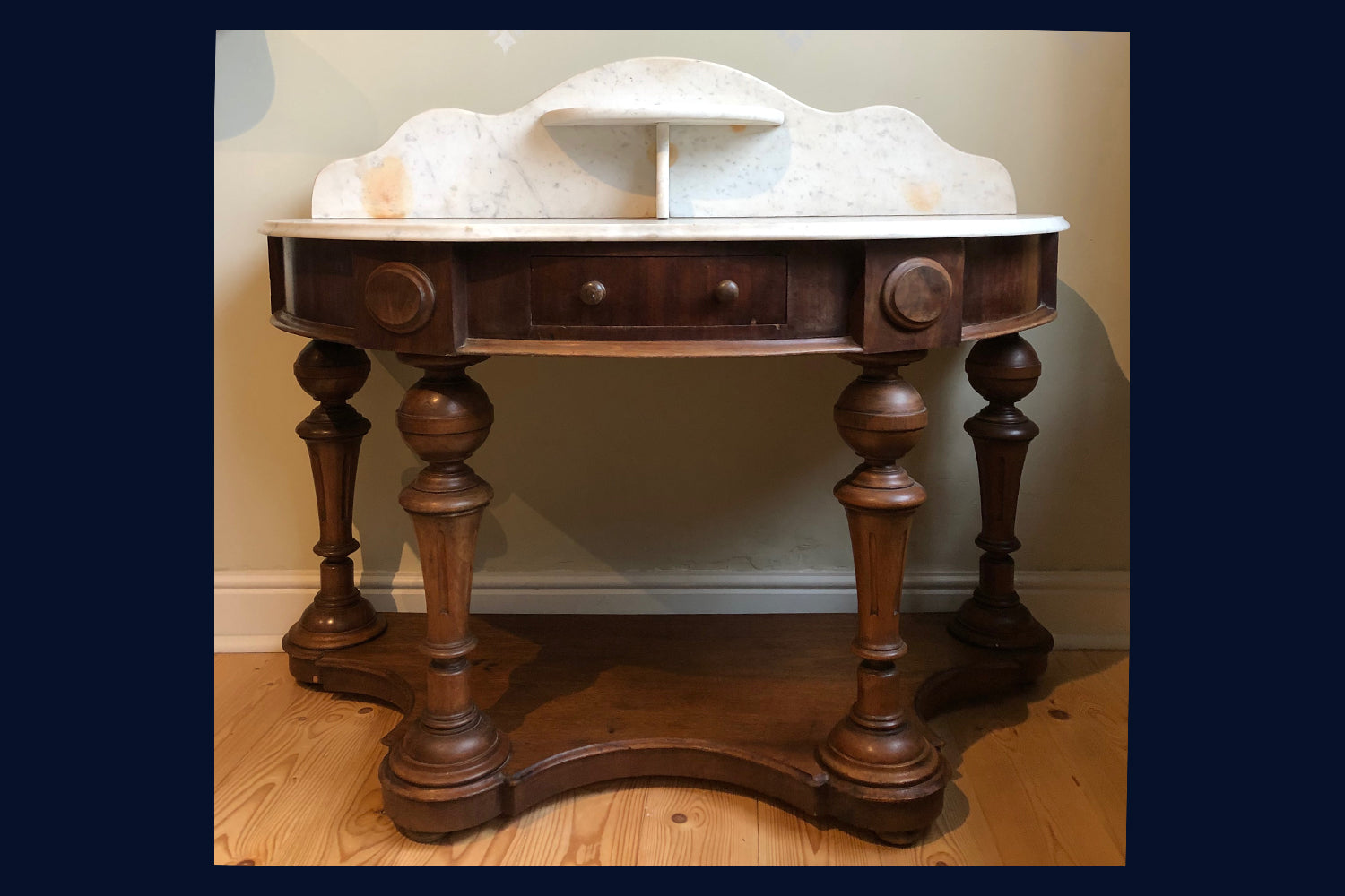 Wonderland Furniture Collection: Victorian Marble Top Duchess Stand