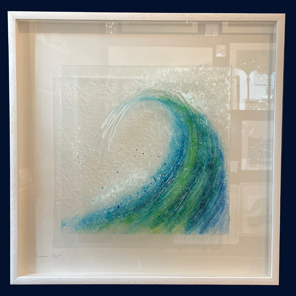 Tsunami: Glass Art by Dreya Bennett