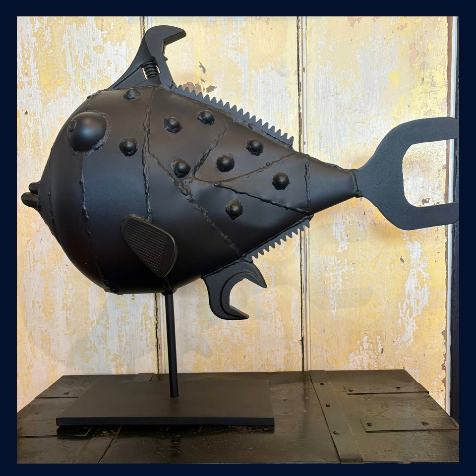 Fish Sculpture by Mick Kirkby-Geddes