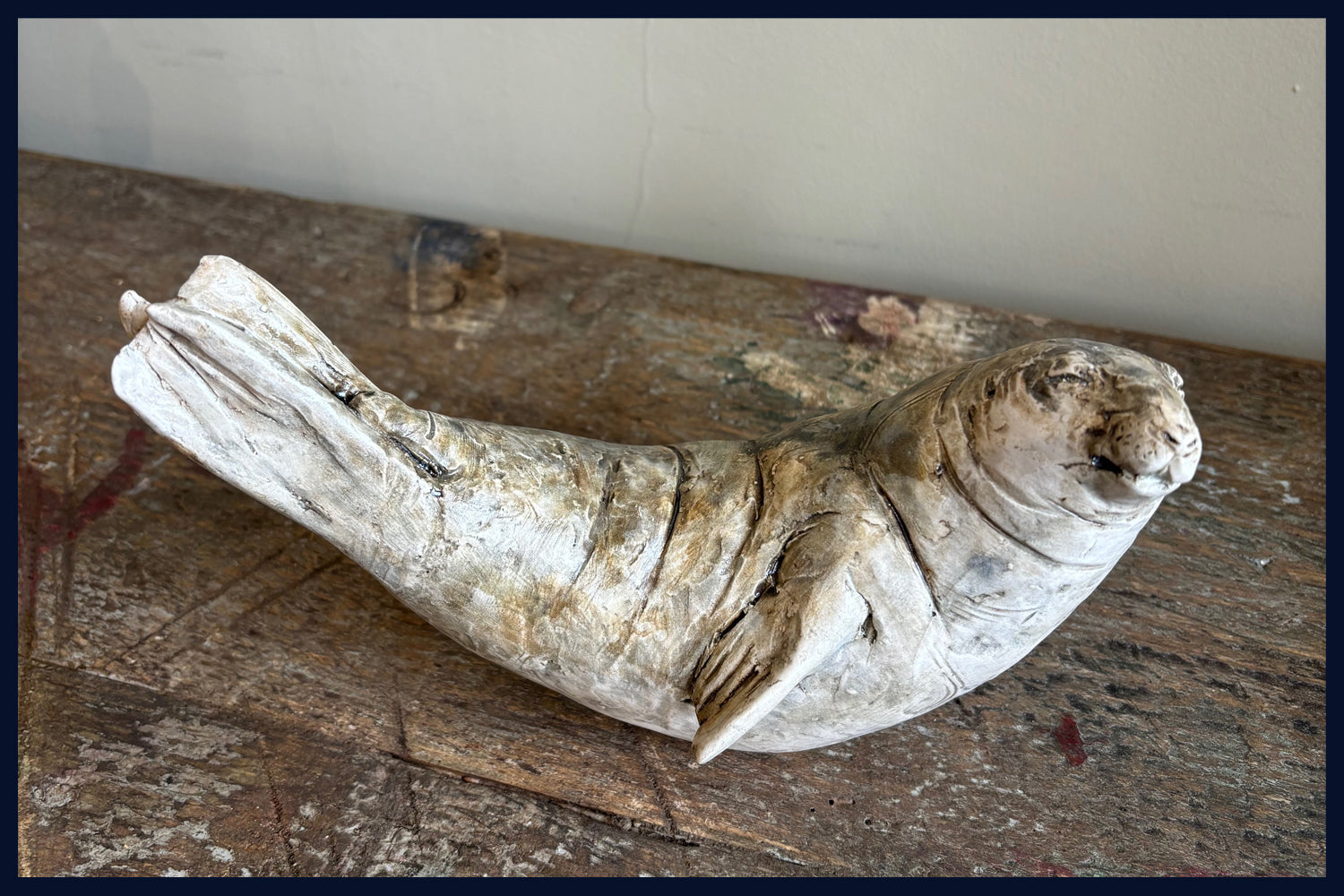 SOLD - Seal 3: Ceramic Sculpture by David Cooke